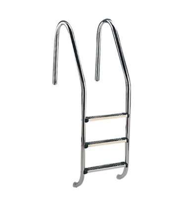 ESCALERA STANDARD 3 PELD.  AISI316  PELDAÑO LUXE