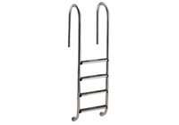 ESCALERA MURO 4 PELD.  AISI316 PELDAÑO LUXE